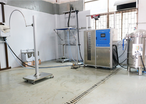 Latest company Solutions about Hệ thống thử nghiệm IEC 60529 IPX1-1PX8 về mức độ bảo vệ chống nước cho khách hàng Mexico