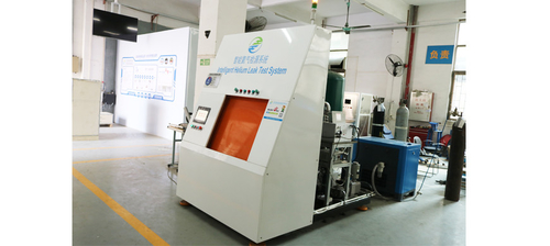 Tin tức công ty mới nhất về Một buồng chân không Hệ thống kiểm tra rò rỉ Heli cho bể sưởi
