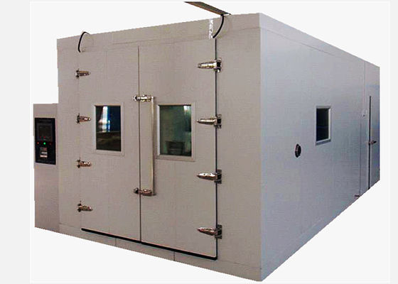 Phòng thí nghiệm Thiết bị kiểm tra phụ tùng ô tô 30% ～ 98% RH Đi bộ trong nhiệt độ và độ ẩm không đổi