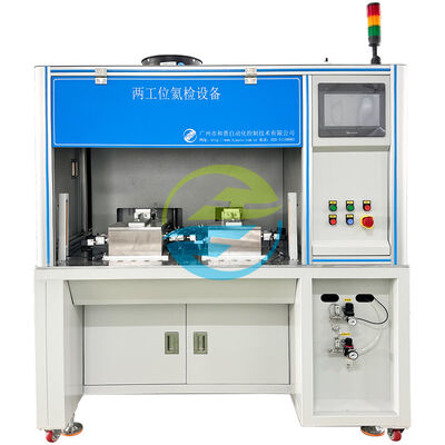 Giá tốt Thiết bị kiểm tra rò rỉ Heli 2 trạm | Hệ thống phát hiện rò rỉ tự động độ chính xác cao cho linh kiện ô tô & công nghiệp trực tuyến