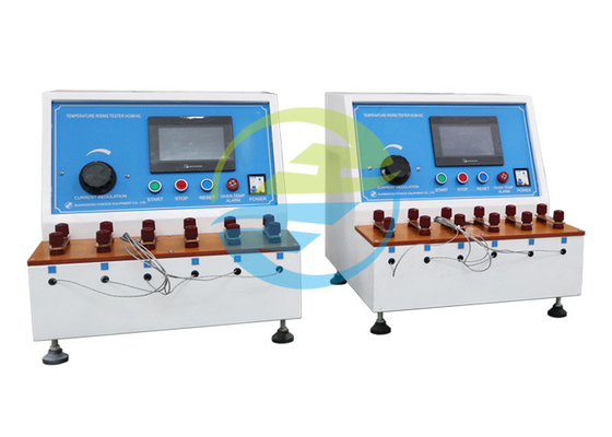 Good price Điều khiển PLC 0 - 125A Nhiệt độ tăng Thiết bị kiểm tra IEC 60884 Sáu trạm trực tuyến