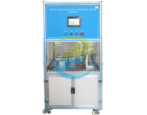 Good price Thiết bị thử nghiệm IEC Đường thẳng 100mm Switch Plug Socket Life Test Machine HC9914C1 (Ba trạm làm việc) trực tuyến