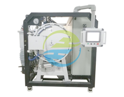 Good price Tổng công suất dọc 12 ~ 40kW Tổng công suất ngang 36kW lò thí nghiệm chân không HJ-VF006 lò chân không trực tuyến