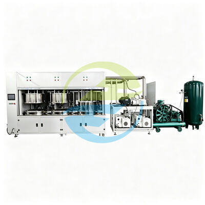 Giá tốt Thiết bị kiểm tra rò rỉ Heli 3 trạm cho bộ lọc sấy điều hòa ô tô | Hệ thống kiểm tra độ kín khí tự động trực tuyến