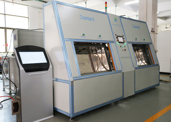 Buồng chân không Thiết bị kiểm tra rò rỉ Heli cho Thiết bị bay hơi ngưng tụ tự động
